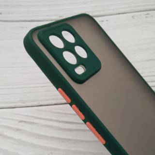 Silikonový obal na Realme 8 PRO - barevný Barva: Tmavě-zelená