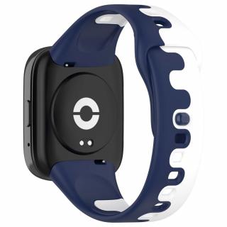 Silikonový pásek na Redmi Watch 3 Active Barva: Bílo modrá