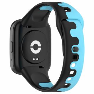 Silikonový pásek na Redmi Watch 3 Active Barva: Černo modrá