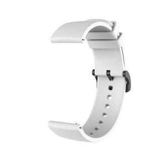 Silikonový řemínek na hodinky - 20 mm Barva: Bílá