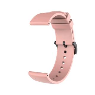 Silikonový řemínek na hodinky - 20 mm Barva: Růžová