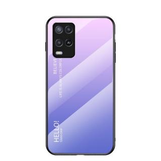 Skleněný obal na Realme 8 Barva: Fialovo-růžová