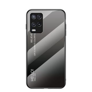 Skleněný obal na Realme 8 Barva: Šedo-černá