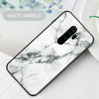 Skleněný obal na Xiaomi Redmi Note 8 PRO Barva: WHITE MARBLE