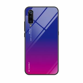 Sklenìný obal na Xiaomi Mi 9 Barva: Nachovo-modrá