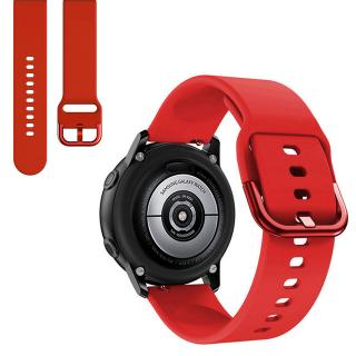 Sportovní pásek na hodinky - 20mm Barva: Červená