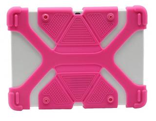 Univerzální silikonový obal na 10  tablet Barva: Růžová