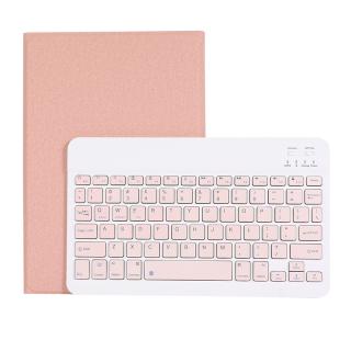 Zesílené pouzdro na Huawei MatePad T10 / T10S s klávesnicí Barva: Růžová