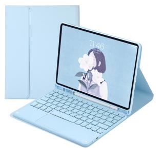 Zesílené pouzdro na SAMSUNG GALAXY TAB A8 10.5  s klávesnicí Barva: Světle modrá