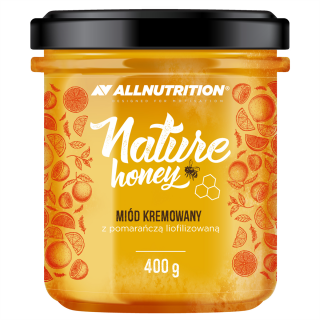 AllNutrition Nature Honey 400g expirace 04/2023 Příchuť: pomeranč