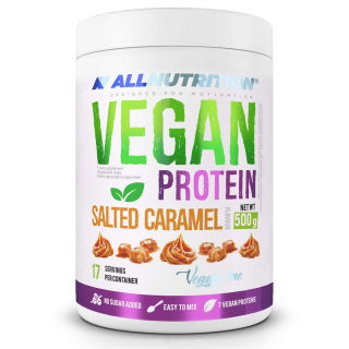 AllNutrition Vegan Protein 500g expirace 12/2023 Příchuť: vanilka/černý rybíz