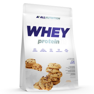 AllNutrition Whey Protein 2270g expirace/výprodej Obsah: 2270g, Příchuť: čokoláda/cookies