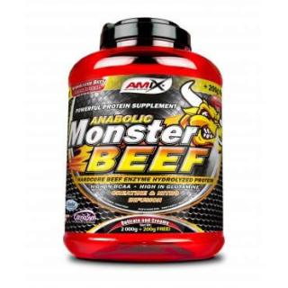 AMIX Anabolic Monster Beef Obsah: 1000 g, Příchuť: vanilka+limetka