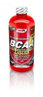 AMIX BCAA New Generation liquid Obsah: 1000 ml, Příchuť: fruit punch