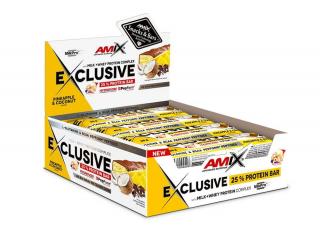Amix Exclusive Protein Bar Obsah: 85 g, Příchuť: ananas/kokos