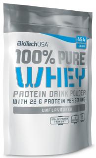 Biotech 100% Pure Whey Obsah: 454 g, Příchuť: jahoda