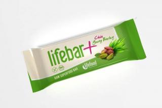 Lifebar Plus Obsah: 47 g, Příchuť: chia semínka a mladý ječmen