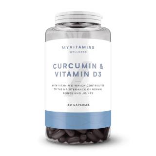 MyVitamins Curcumin + Vitamin D3 60 kapslí