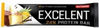 NUTREND Excelent Protein Bar 85 g expirace Obsah: 85 g, Příchuť: ananas/kokos