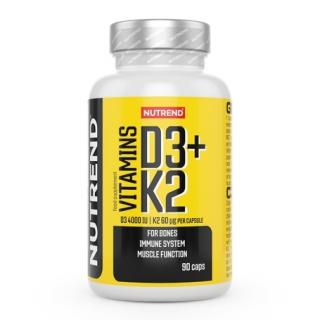 Nutrend Vitamins D3+K2 90 kapslí Obsah: 90 kapslí