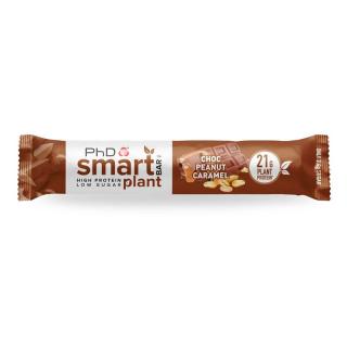 PhD Nutrition Smart Plant Bar 64g Obsah: 64 g, Příchuť: choc peanut caramel