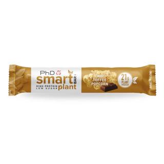 PhD Nutrition Smart Plant Bar 64g Obsah: 64 g, Příchuť: choc toffee popcorn