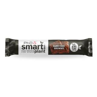 PhD Nutrition Smart Plant Bar 64g Obsah: 64 g, Příchuť: dark choc brownie