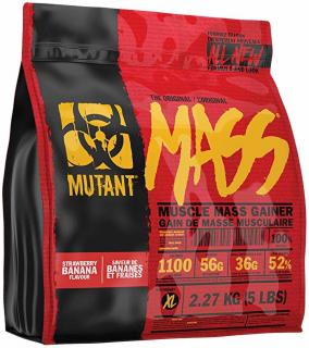 PVL Mutant Mass 6800 g Obsah: 6800 g, Příchuť: jahoda s banánem