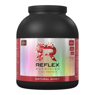 Reflex Natural Whey 2,27kg Obsah: 2270 g, Příchuť: vanilka