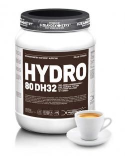 SizeandSymmetry Hydro 80 DH32 2000 g Obsah: 2000 g, Příchuť: hořká čokoláda