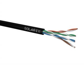Instalační kabel Solarix CAT5E U/UTP PE  venkovní 305m/box