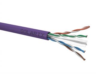 Instalační kabel Solarix CAT6 U/UTP LSOH  Dca-s2,d2,a1 305m/box