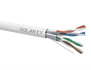 Instalační kabel Solarix CAT6A U/FTP LSOH Dca-s1,d2,a1 500m/cívka