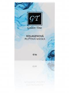 GOLDEN TIME Kolagenová pleťová maska, 6 x 26ml