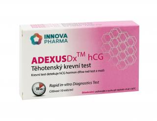 Těhotenský test krevní ADEXUSDx hCG, 1 ks