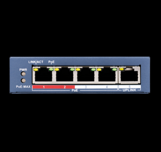 JI-114Z Rozbočovač Ethernetu PoE - 4 portový (JI-114Z)