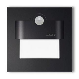 LED nástěnné svítidlo Skoff Tango černá neutr. 230V MM-TAN-D-N s čidlem pohybu