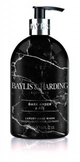 Baylis & Harding Tekuté mýdlo na ruce - Dark amber & Fig, 500ml