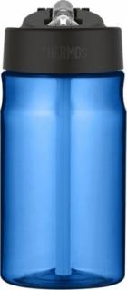 Dětská hydratační láhev s brčkem - modrá