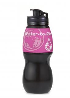 Water to Go láhev  0,75 l Pink