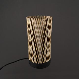 Dřevěná stolní lampička, masivní dřevo, rozměr 21x10 cm, český výrobek