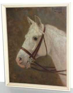 Obraz kůň signováno Václav Reisinger 1932