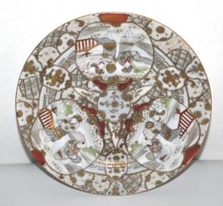 Porcelánový talíř Satsuma