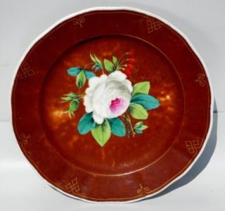 Starý porcelánový talíř značený Altrohlau