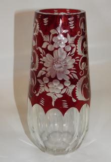 Váza rubín Egermann