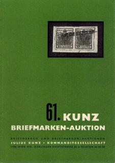 61. Kunz Briefmarken-auktion