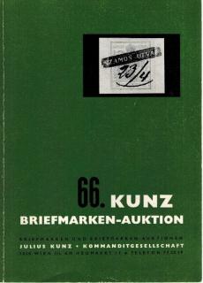 66. Kunz Briefmarken-auktion