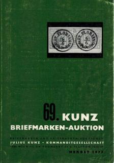 69. Kunz Briefmarken-auktion