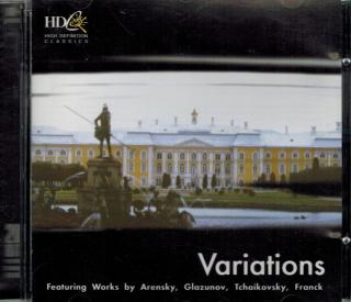 Arensky, Glazunov, Tchaikovsky, Franck - Variations / CD