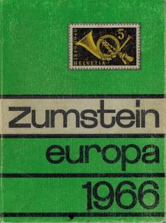 Briefmarken - Katalog Zumstein 1966 / Evropa